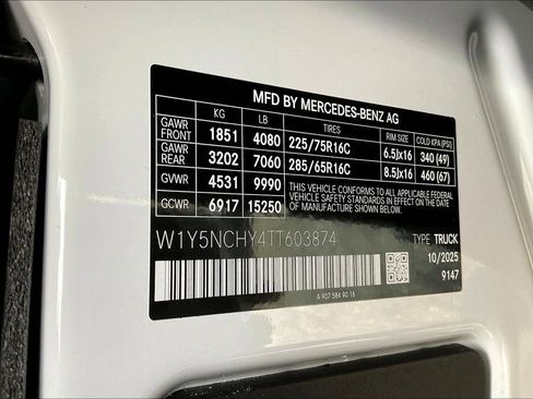 New 2026 Mercedes-Benz Sprinter 3500 image 11