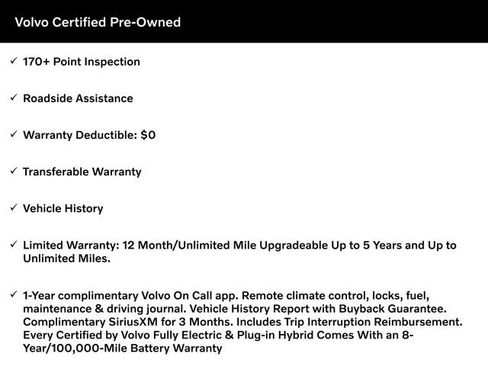 Certified 2025 Volvo XC90 T8 Ultra w/ Protection Package Premier AWD/4WD image 7