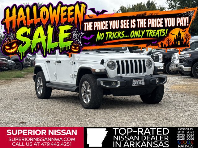 Used 2022 Jeep Wrangler Unlimited Sahara AWD/4WD image 1