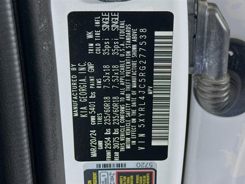 Used 2024 Kia Sorento S FWD image 40