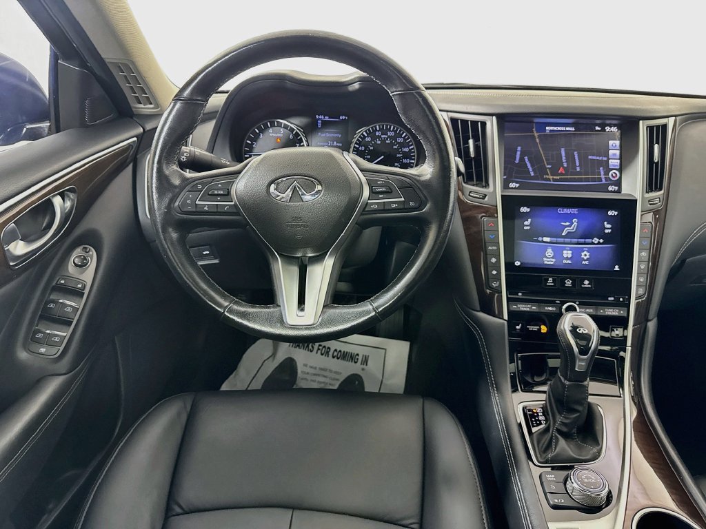 Certified 2019 INFINITI Q50 Luxe w/ Essential Package (3.0T Luxe) RWD image 30
