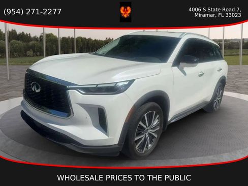 Used 2024 INFINITI QX60 Sensory w/ Vision Package AWD/4WD image 1