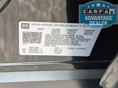 Used 2026 Chevrolet Equinox RS w/ Safety and Technology Package FWD image 34