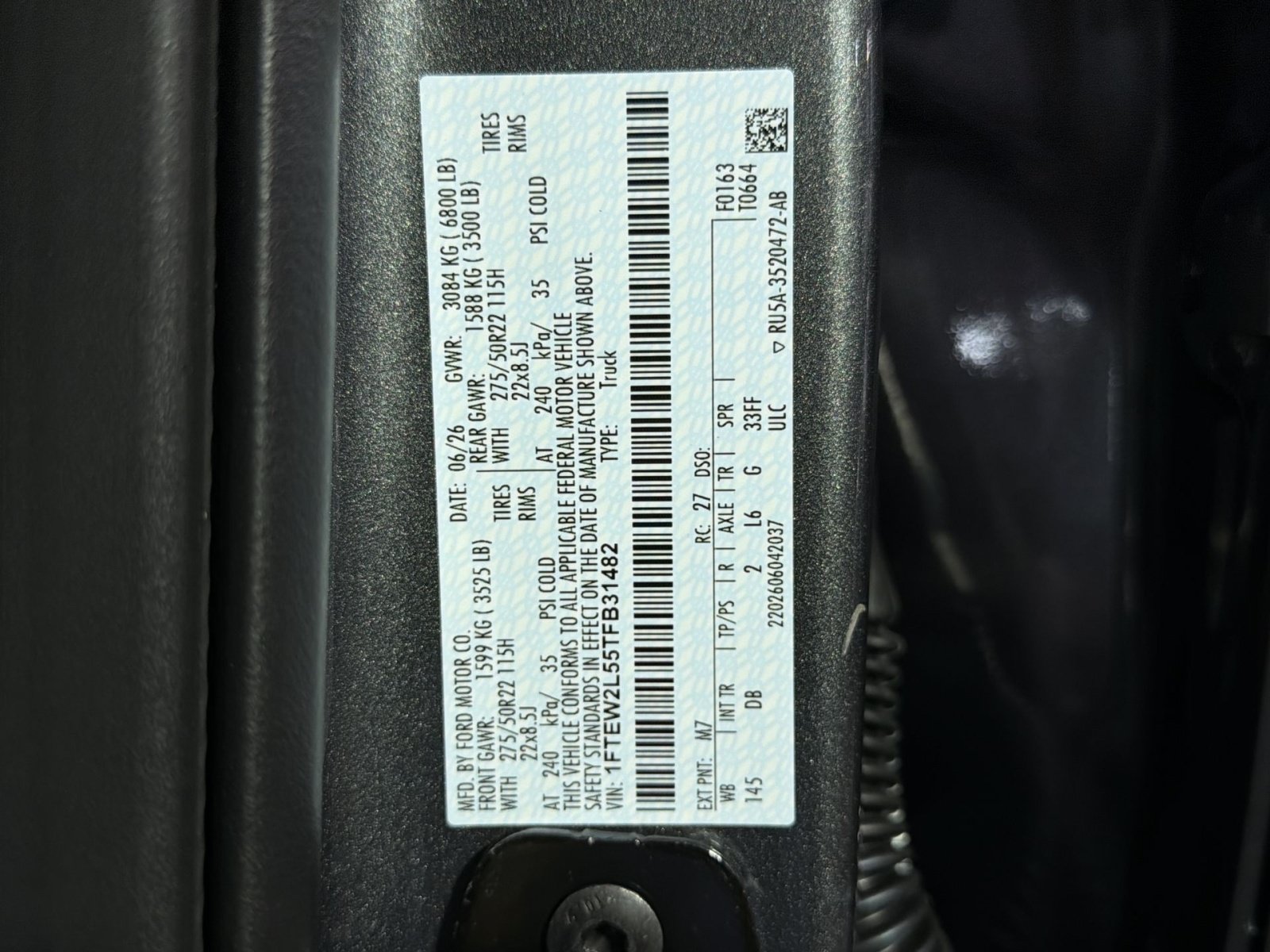 New 2026 Ford F150 STX w/ F-150 LOBO Package AWD/4WD image 38