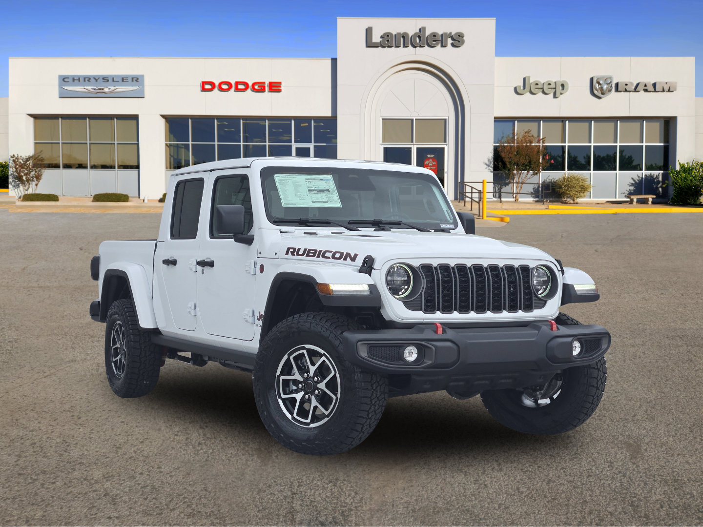 New 2026 Jeep Gladiator Rubicon w/ Steel Power Dome Hood Package AWD/4WD image 1