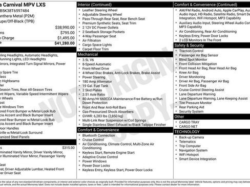 New 2026 Kia Carnival LXS image 6