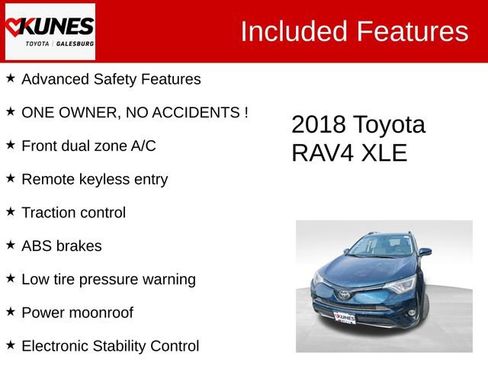 Used 2018 Toyota RAV4 XLE image 3