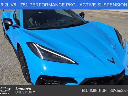 Used 2024 Chevrolet Corvette Stingray Preferred Cpe w/ Z51 Performance Package image 1