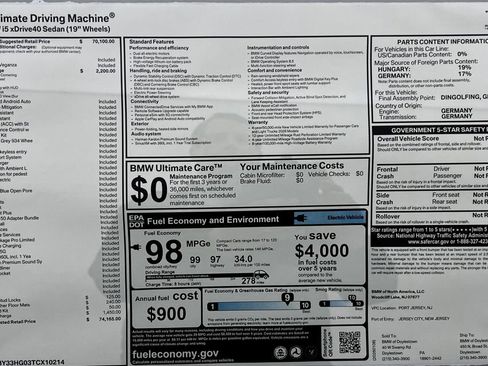 New 2026 BMW i5 eDrive40 w/ Premium Package image 16