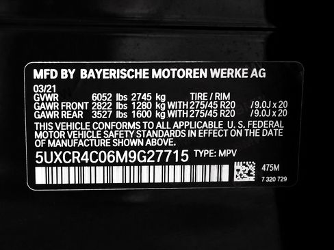 Used 2021 BMW X5 sDrive40i w/ Premium Package RWD image 76