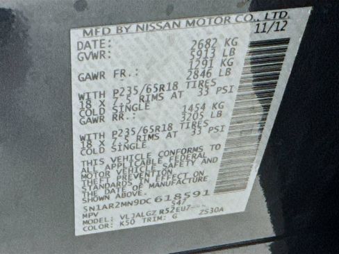 Used 2013 Nissan Pathfinder SL FWD image 43