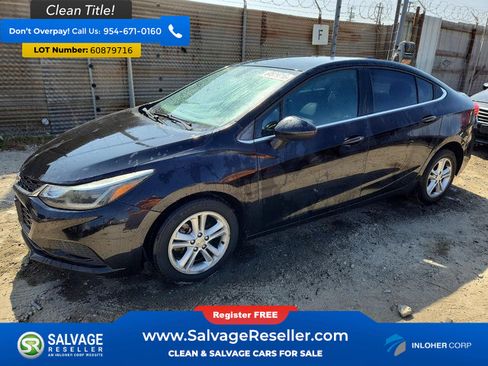 Used 2017 Chevrolet Cruze LT w/ Convenience Package FWD image 1