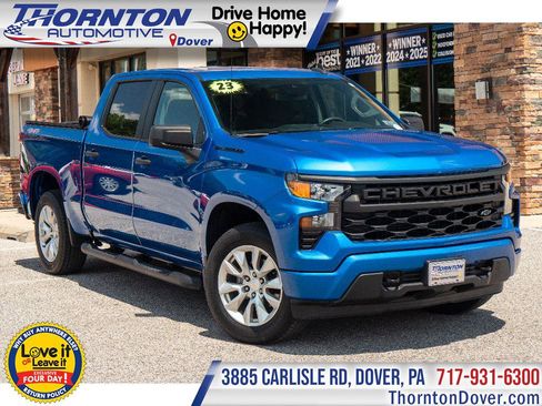 Used 2023 Chevrolet Silverado 1500 Custom w/ LPO, Dark Essentials Package AWD/4WD image 1