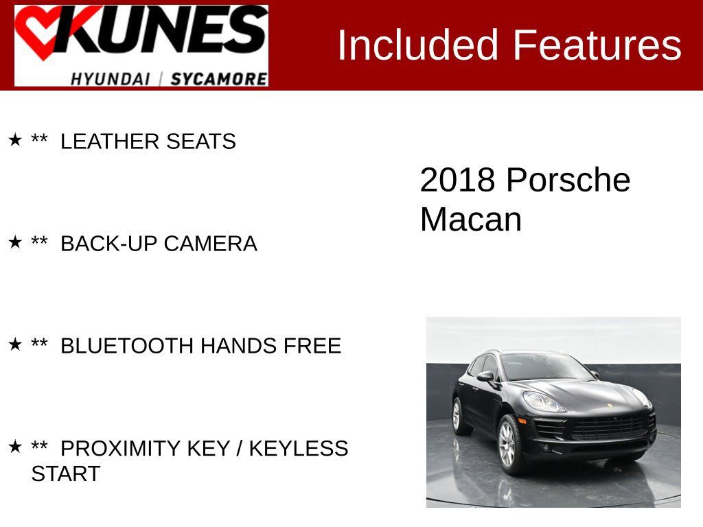 Used 2018 Porsche Macan S AWD/4WD image 2