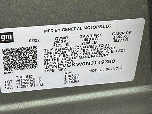 Used 2022 Chevrolet Traverse LT AWD/4WD image 30