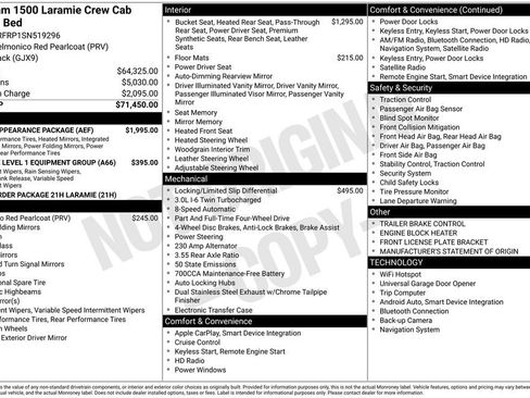 Used 2025 RAM 1500 Laramie w/ Sport Appearance Package AWD/4WD image 39
