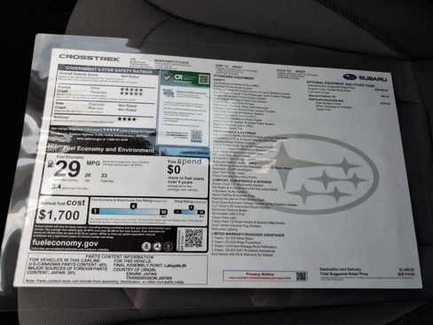 New 2026 Subaru Crosstrek 2.5i image 40