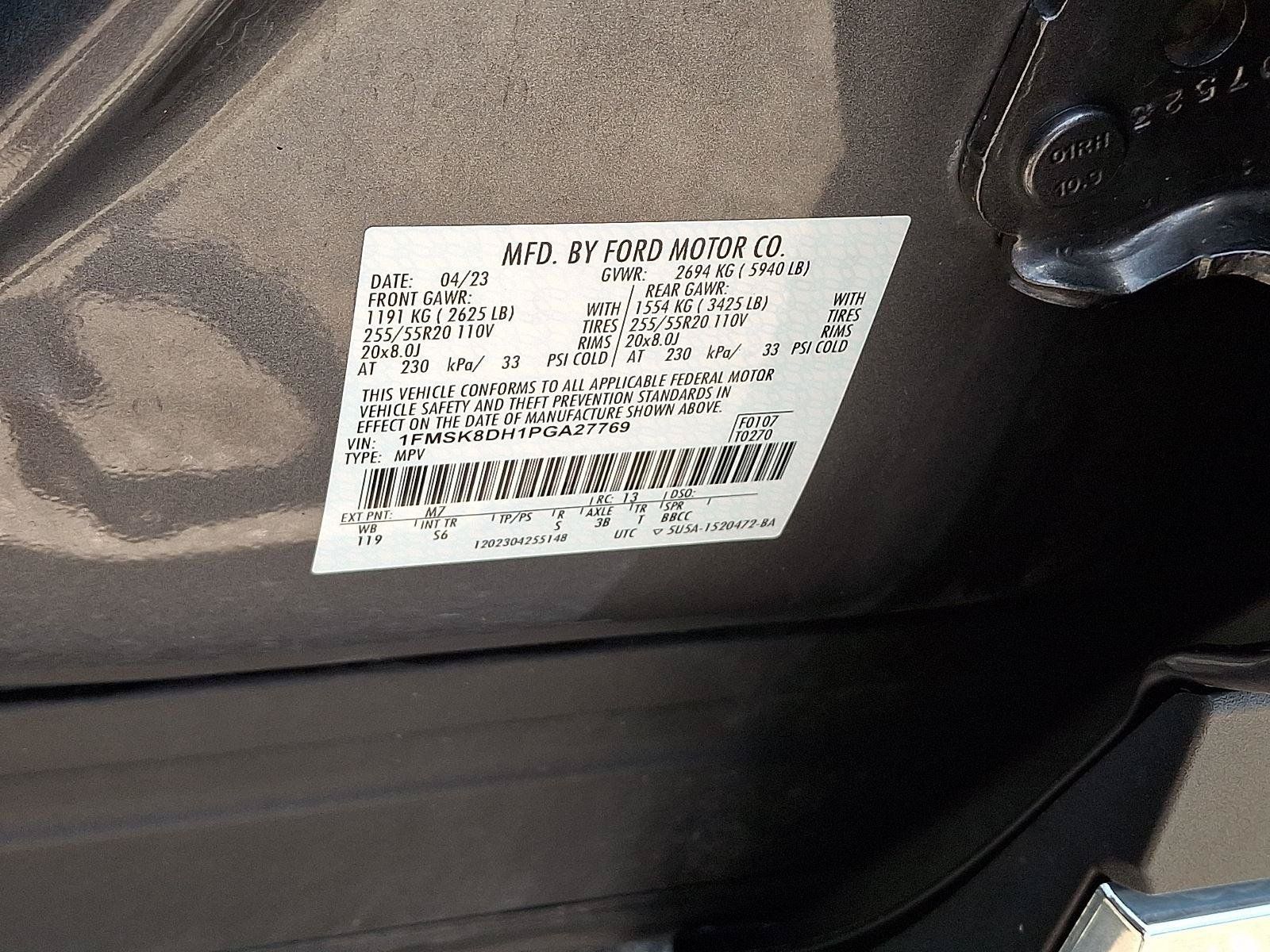 Certified 2023 Ford Explorer XLT w/ Equipment Group 202A AWD/4WD image 26