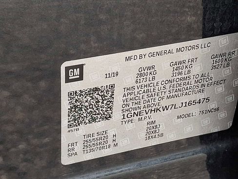 Certified 2020 Chevrolet Traverse LT w/ LT Premium Package image 27