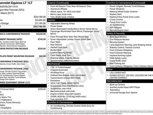 Used 2020 Chevrolet Equinox LT AWD/4WD image 5