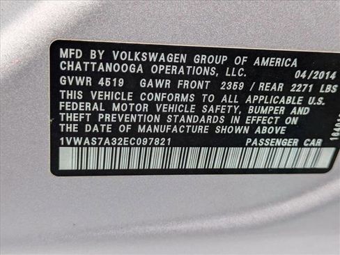 Used 2014 Volkswagen Passat S image 22
