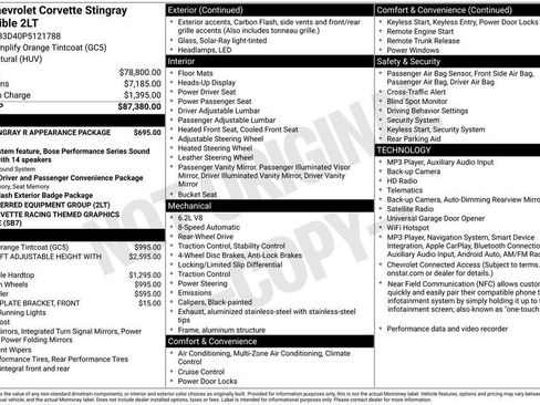 Used 2023 Chevrolet Corvette Stingray Preferred Conv RWD image 11