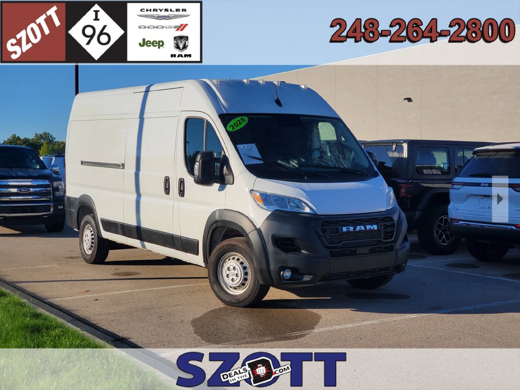 Used 2026 RAM ProMaster 2500 w/ Convenience Group FWD image 1
