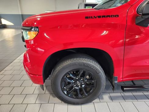 Used 2024 Chevrolet Silverado 1500 Custom w/ LPO, Dark Essentials Package RWD image 7