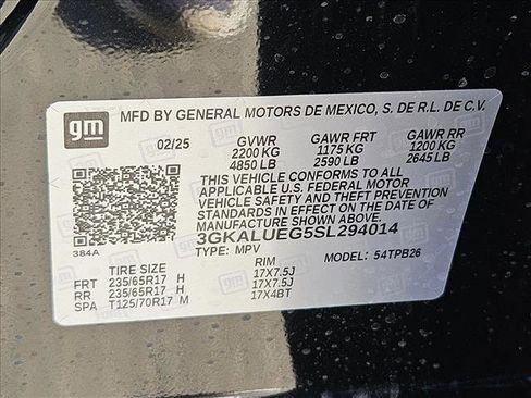 New 2025 GMC Terrain Elevation image 20