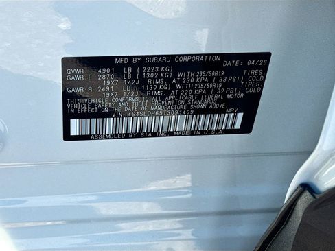 New 2026 Subaru Forester Sport AWD/4WD image 31