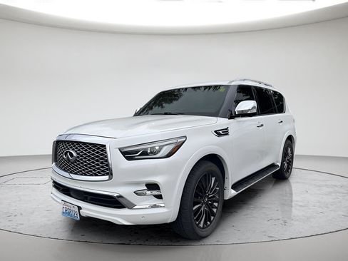 Used 2023 INFINITI QX80 Sensory w/ Cargo Package AWD/4WD image 1