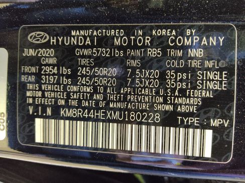 Used 2021 Hyundai Palisade SEL w/ Premium Package FWD image 33