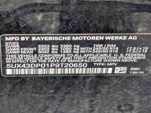 Certified 2023 BMW X3 sDrive30i w/ Convenience Package RWD image 22