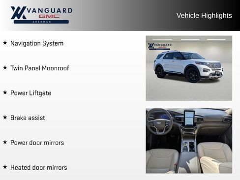 Used 2023 Ford Explorer Platinum w/ Technology Package AWD/4WD image 5