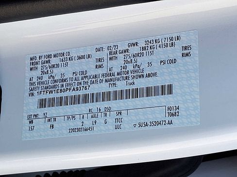 Used 2023 Ford F150 XLT w/ Equipment Group 302A High image 26