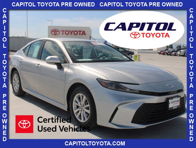 Certified 2025 Toyota Camry LE FWD image 1