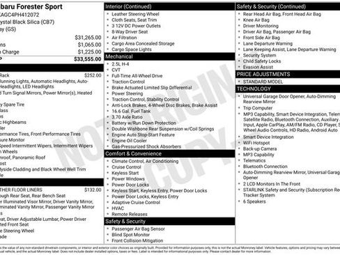 Used 2023 Subaru Forester Sport image 11