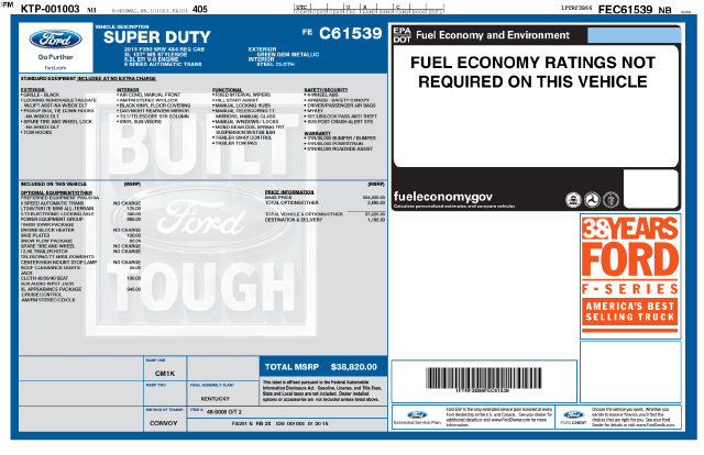 Used 2015 Ford F350 XL AWD/4WD image 3