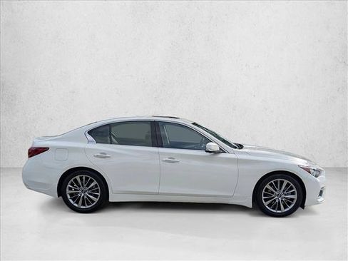 Used 2023 INFINITI Q50 Luxe w/ Cargo Package RWD image 4