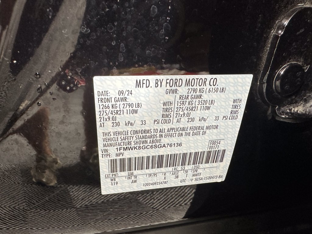 Used 2025 Ford Explorer ST AWD/4WD image 53