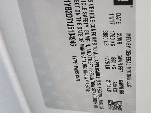 Used 2018 Chevrolet Corvette Stingray Coupe w/ 1LT image 23