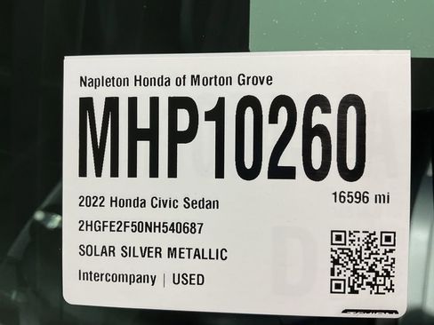 Certified 2022 Honda Civic Sport image 35