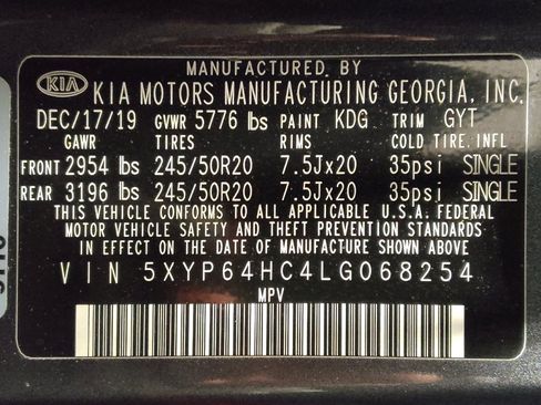 Used 2020 Kia Telluride S image 33