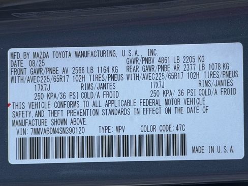 New 2025 MAZDA CX-50 AWD 2.5 S w/ Weather Package image 28