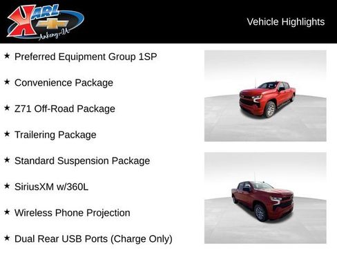 Certified 2023 Chevrolet Silverado 1500 RST w/ Z71 Off-Road Package image 2