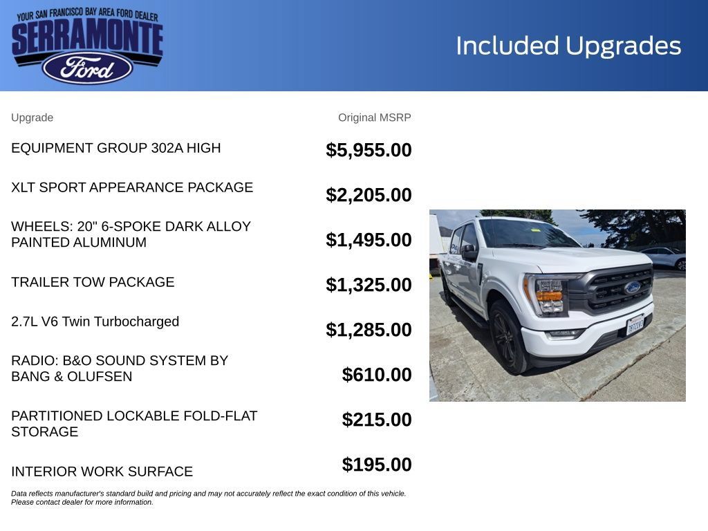 Used 2023 Ford F150 XLT w/ Equipment Group 302A High RWD image 20