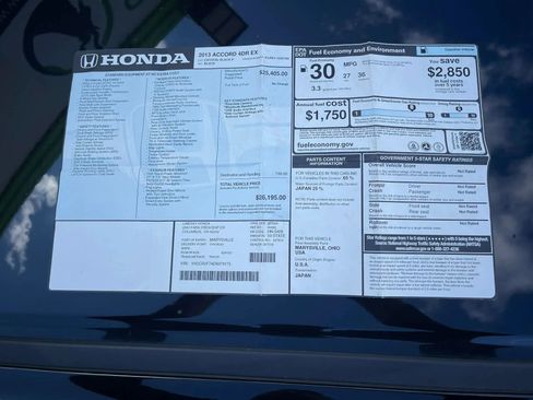 Used 2013 Honda Accord EX image 25