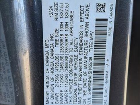 Used 2025 Honda CR-V EX image 24