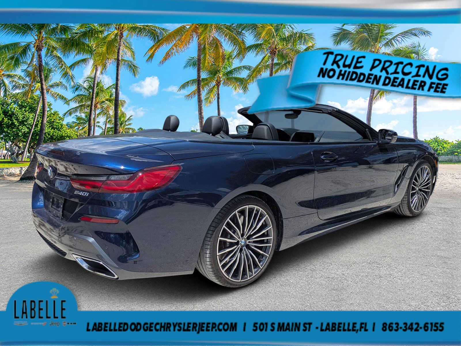 Used 2022 BMW 840i xDrive Convertible AWD/4WD image 40