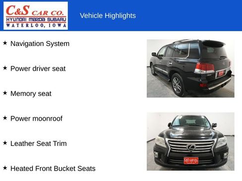 Used 2013 Lexus LX 570 4WD w/ Luxury Pkg image 6